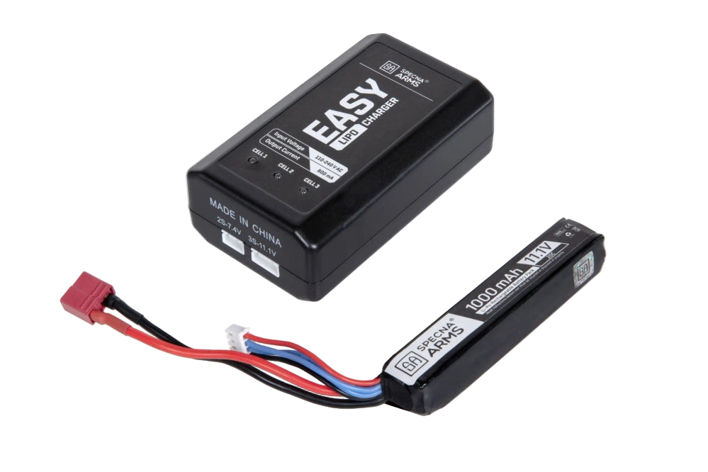 Specna Arms Easy Charger and 11.1V 1000 mAh battery set